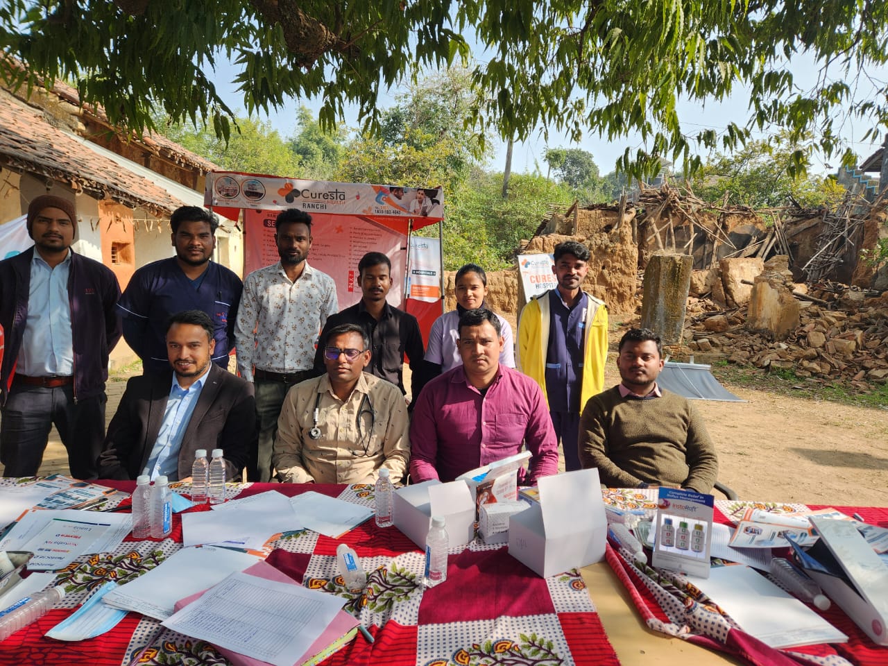 Free Orthopedic Health Checkup Camp Organized by Curesta Hospital, Dipatoli